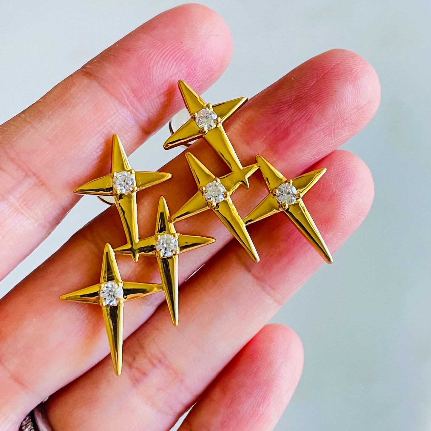 Polar Night Star Earrings