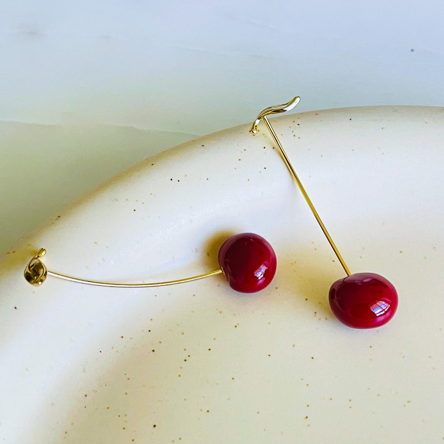 Lucky Cherry Earrings