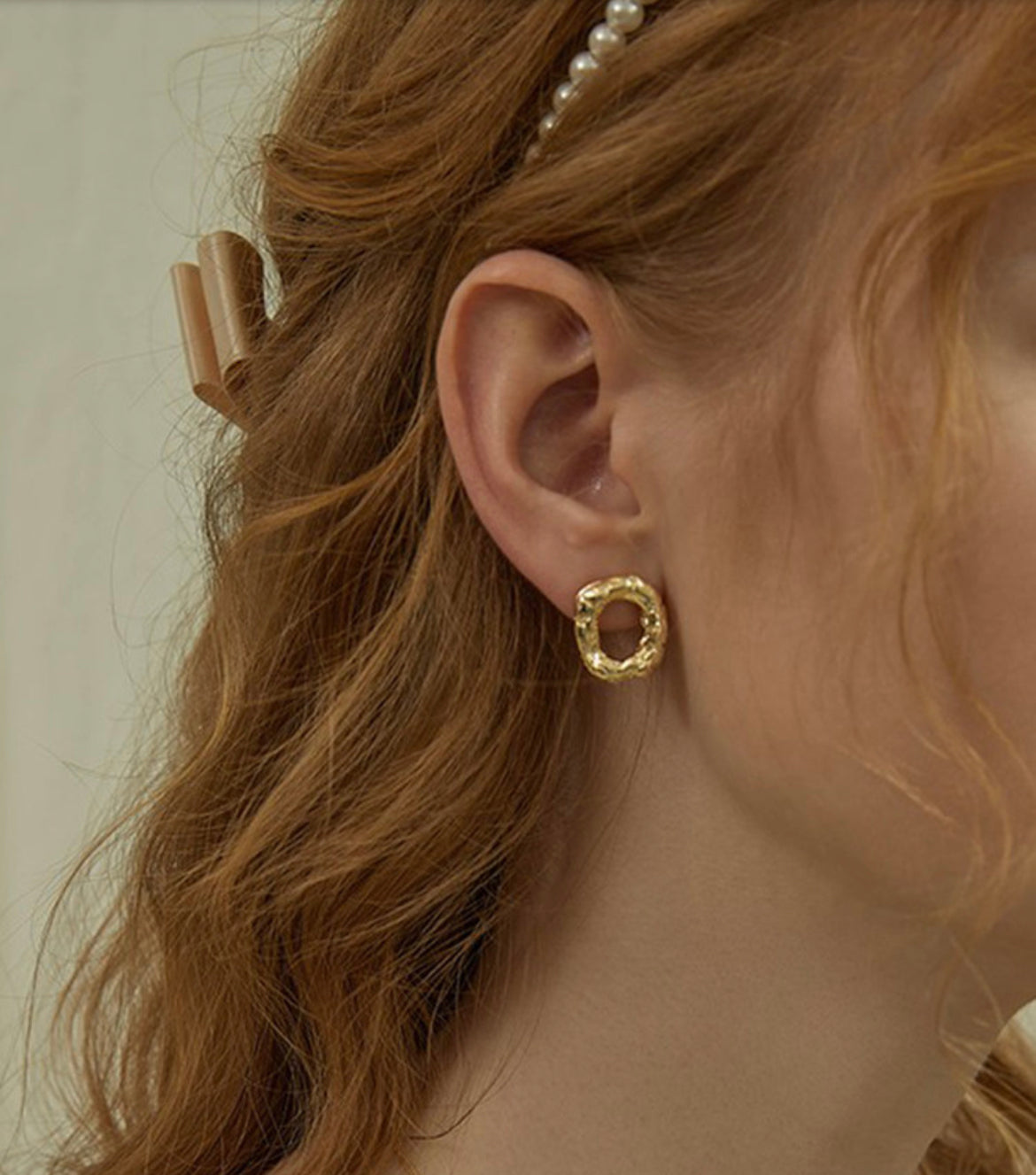 Golden Rock Earrings