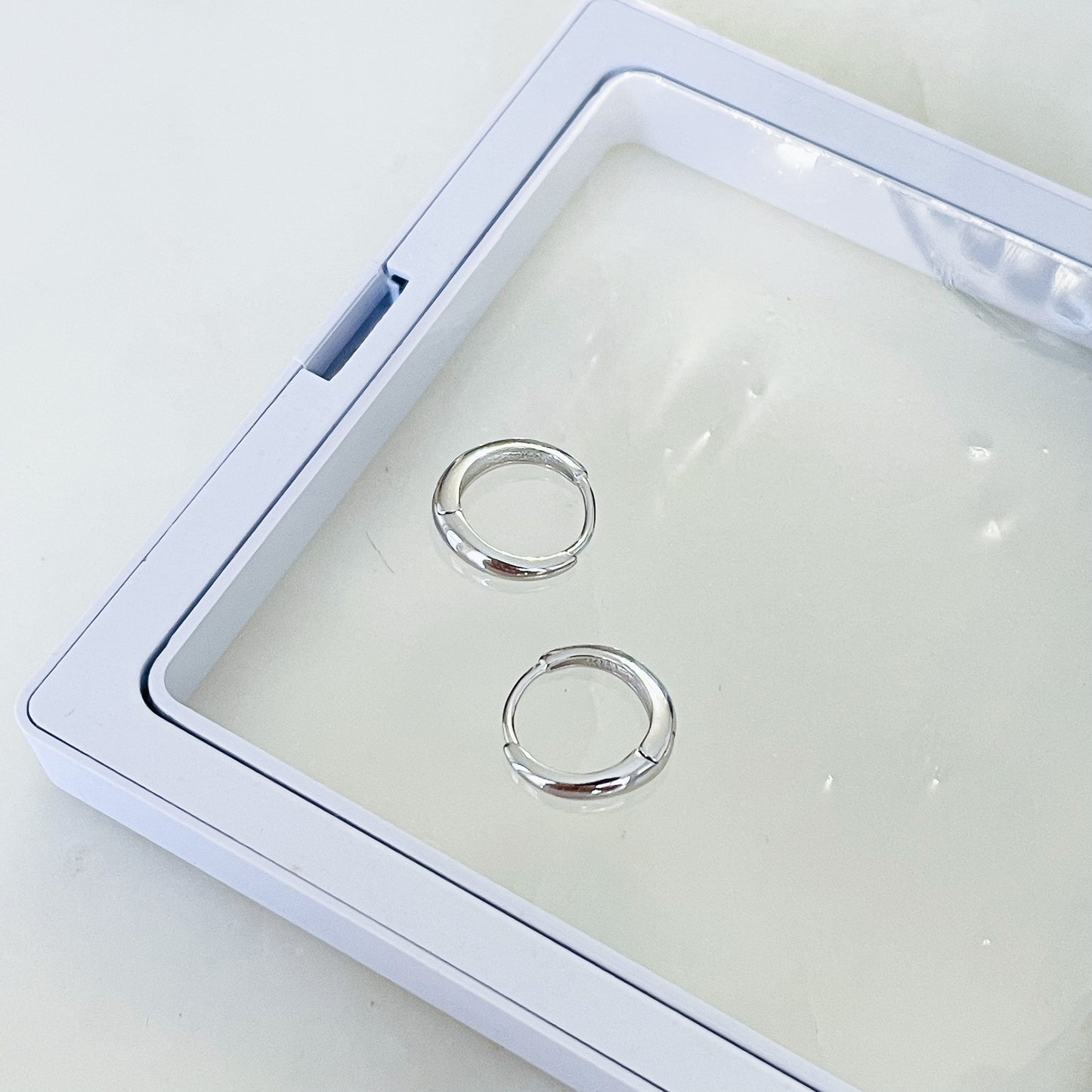 s925 Tunnel Hoop Earrings