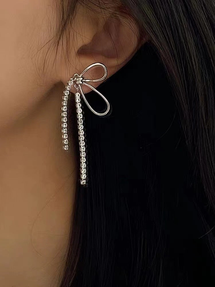 Tassel Bowknot Earring