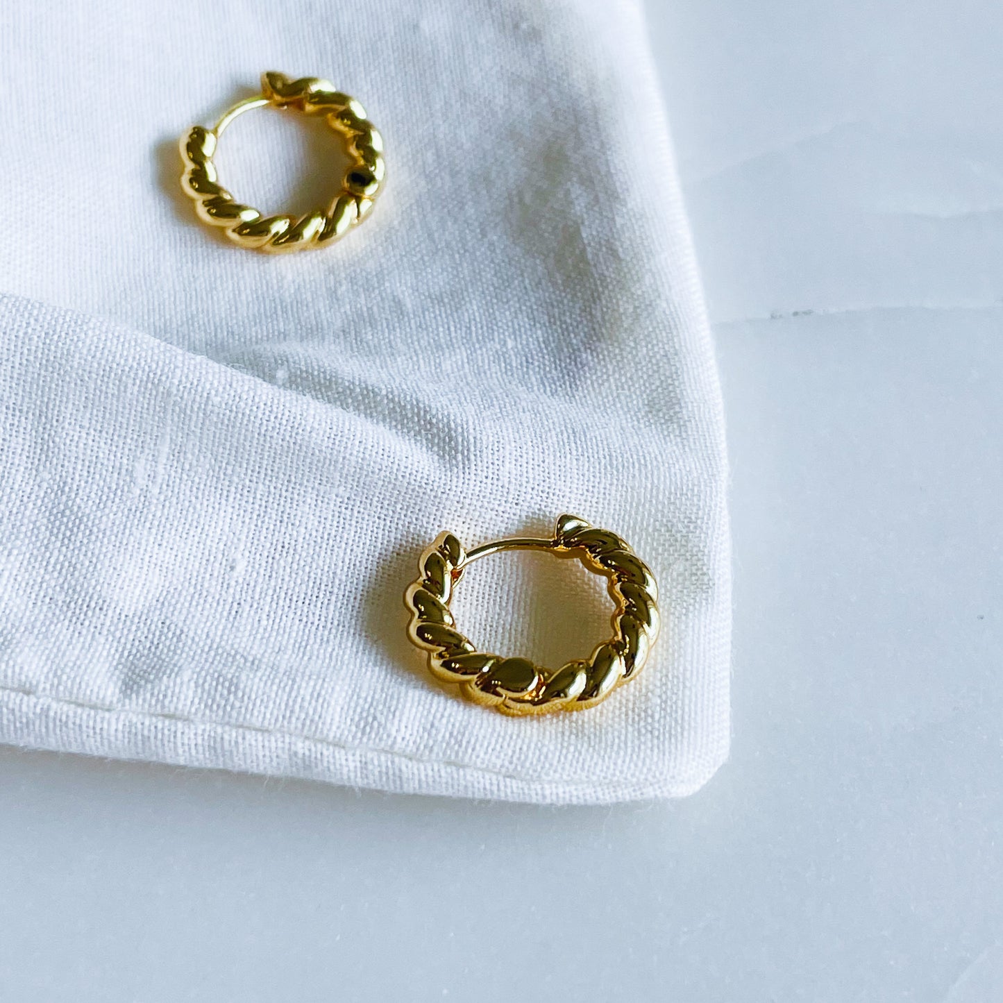 Mini Tidal Hoop Earrings