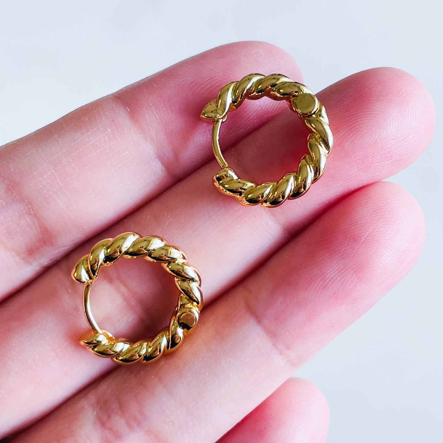 Mini Tidal Hoop Earrings