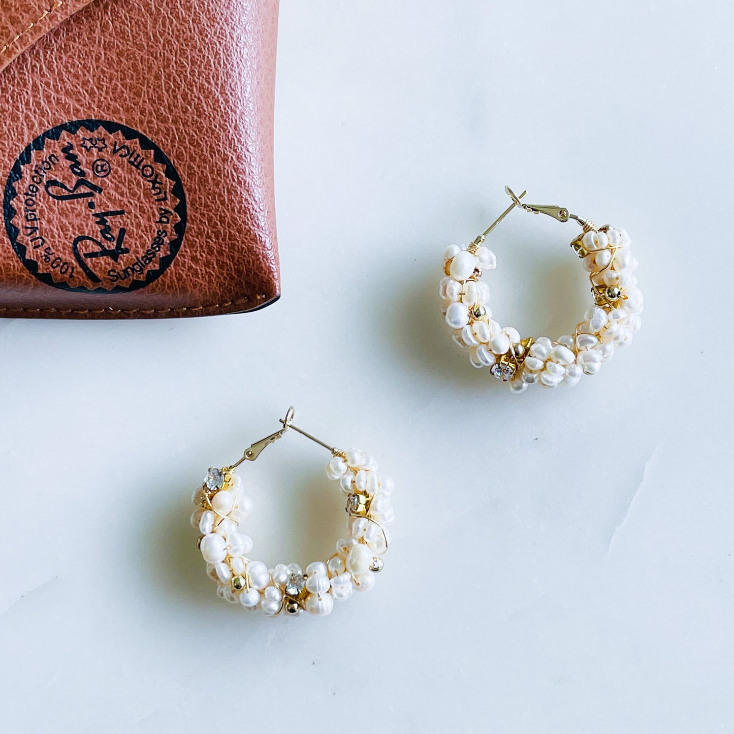 Pearl Wreath Earrings