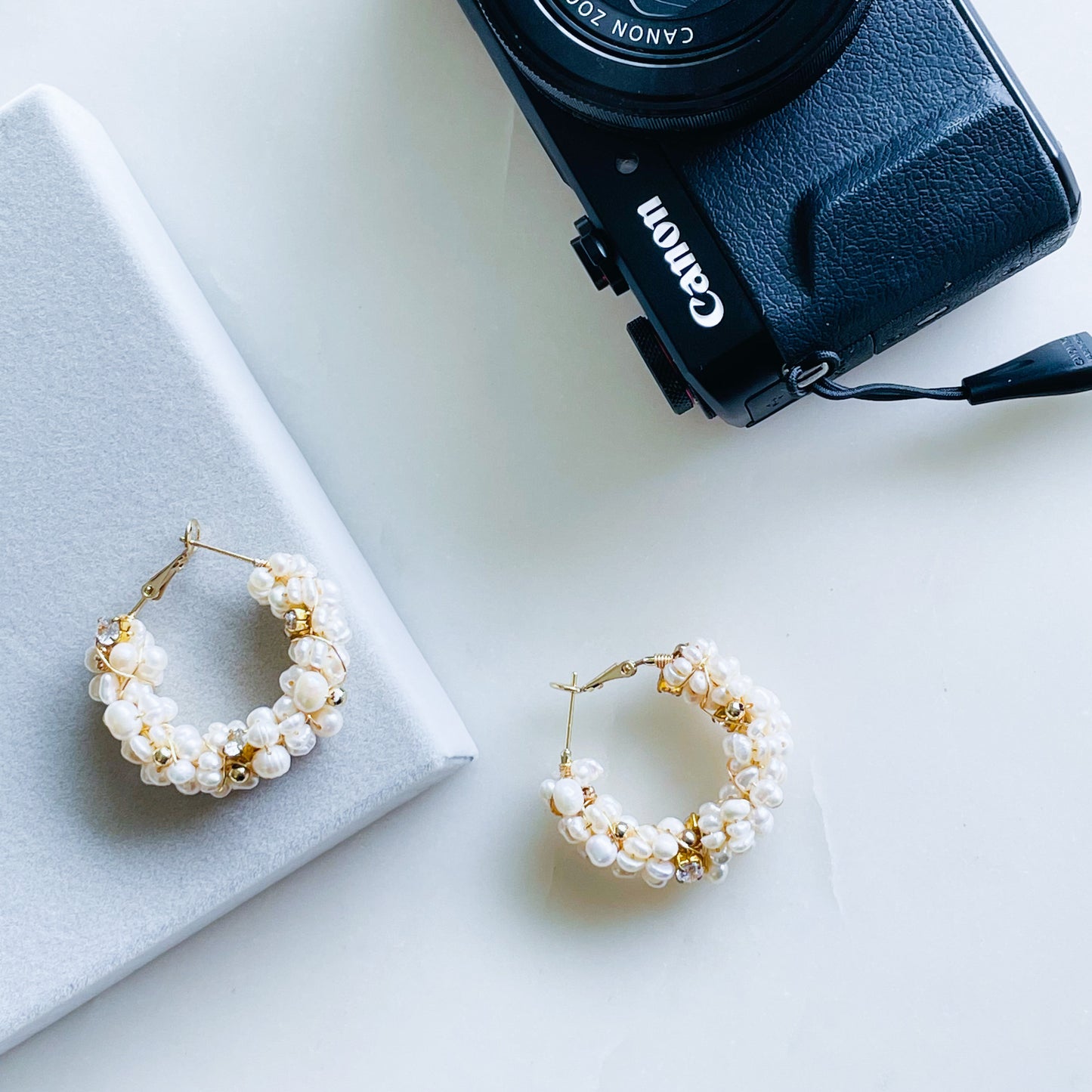 Pearl Wreath Earrings