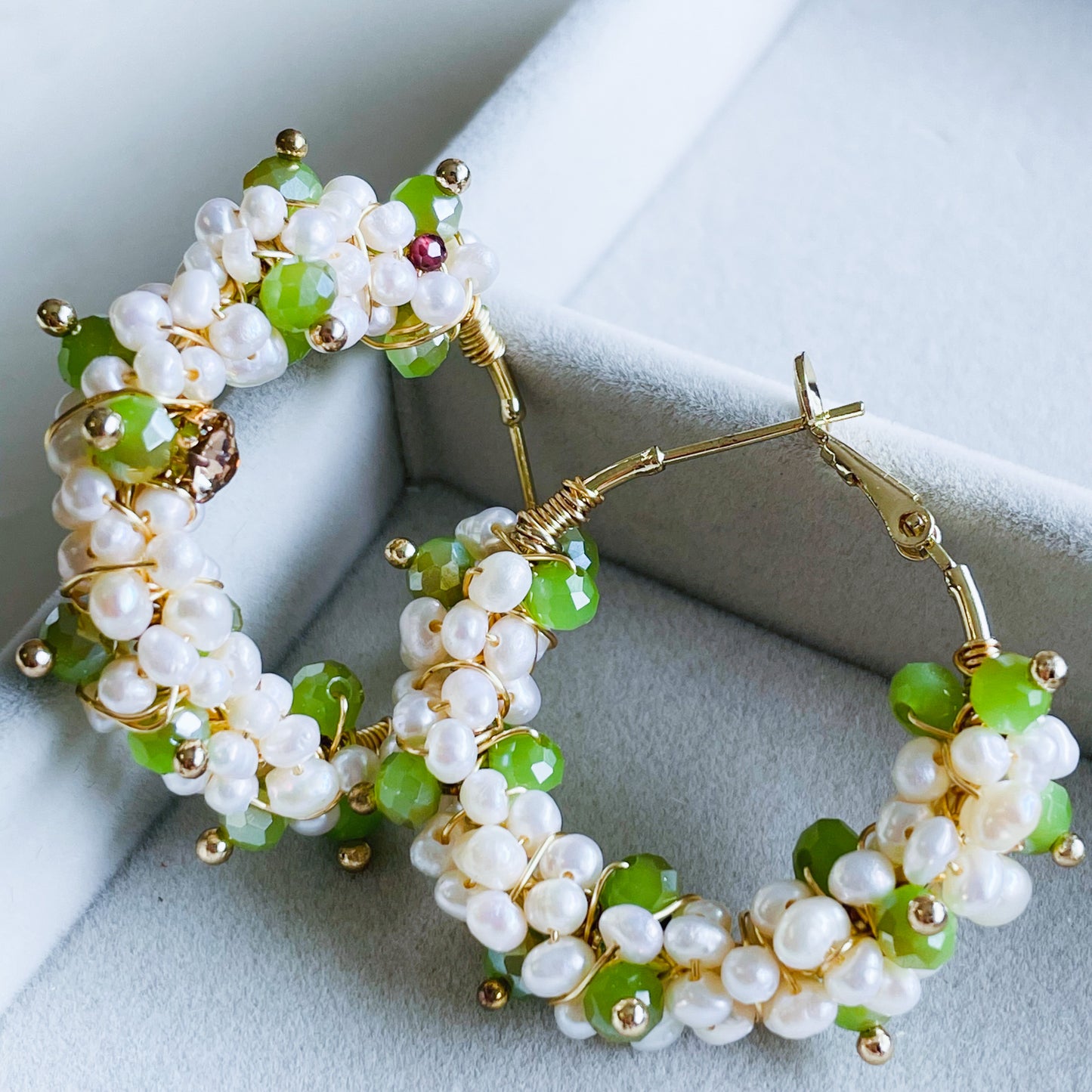 Pearl Wreath Earrings